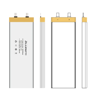 BMP501646-300mAh-3,7V